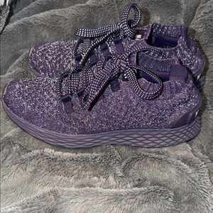 NOBULL Women's Purple Knit Sneakers